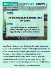 Fact Check on Manufactured Homes