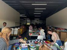 G-Tech Became Wrapping Station for Toy Drive