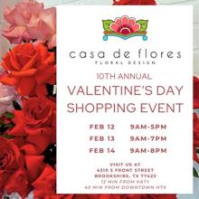 10th Annual Valentine's Day Shopping Event