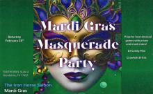 Mardi Gras Masquerade Party