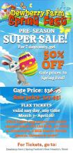 Dewberry Farm Spring Fest SUPER SALE!
